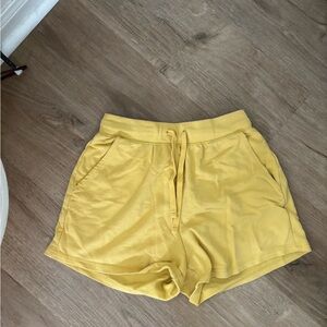 Yellow Women's Shorts